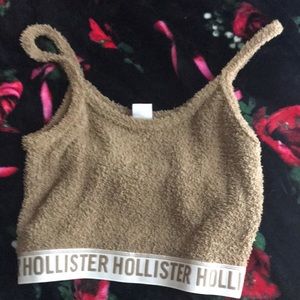 COPY - hollister sleep top brown soft